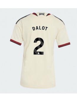 Ženski Nogometna dresi replika Manchester United Diogo Dalot #2 Tretji 2026-27 Kratek rokav